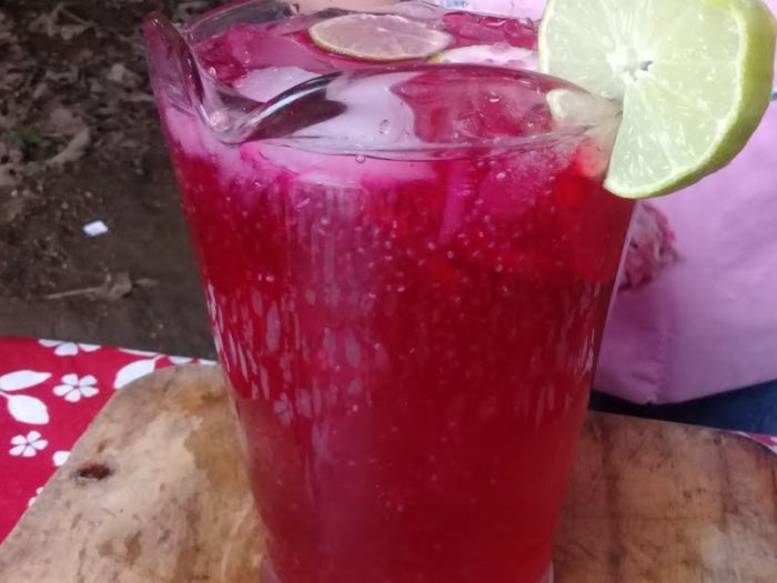 Receta de Fresco de Chan guatemalteco